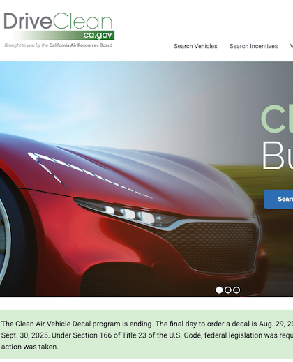 DriveClean California